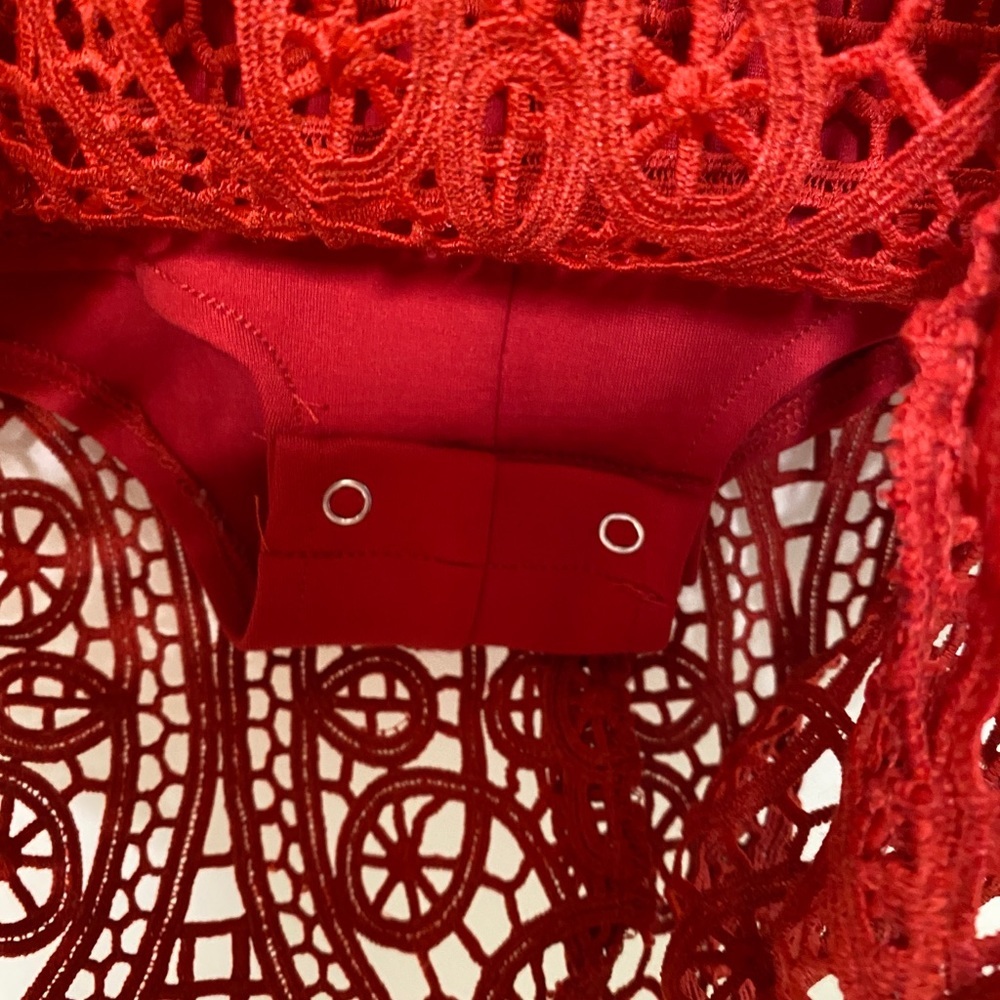 SOLD LOVERS Friends crochet halter dress bodysuit - Picture 8 of 16